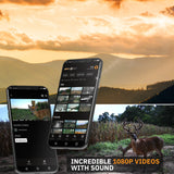 Spypoint FLEX-PLUS Cellular Trail Camera with Spypoint Micro-SD 32GB Memory Card Bundle