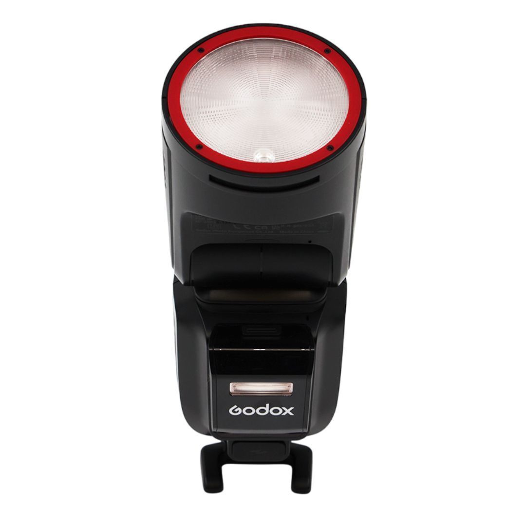 Godox V100 100W On-Camera Flash for Canon with Full-Color Touchscreen and Powerful Battery (Black)