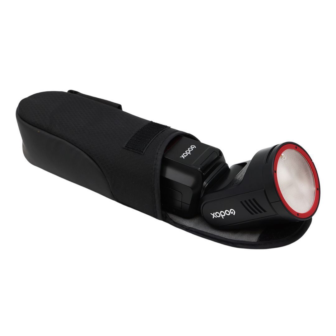 Godox V100 100W On-Camera Flash for Fuji with 2.3-Inch Full-Color Touchscreen (Open Box)