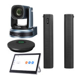 Rocware RC841U 4K Video Conferencing PTZ Camera with CMOS Image Sensor and Bar Speaker Bundle
