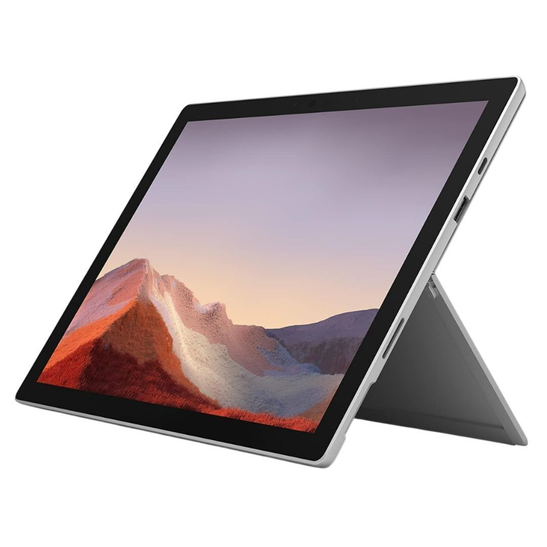 Microsoft Surface Pro 7+ 12.3" Tablet, Intel Core i5-1135G7, 8GB RAM, 256GB SSD, Windows 11 Pro, Platinum (Refurbished)