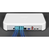 Lorex 4K Fusion 2TB Wired NVR System with Four 4K IP UHD Dome Camera with Color Night Vision (White)