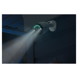 Lorex 4K Fusion 2TB Wired NVR System with Six 4K IP Bullet Smart Security Lighting Cameras (White)