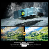 ULTIMEA Apollo P60 4K Projector with Auto Focus, 6D Auto-Keystones, and 30W DSP Speakers Bundle