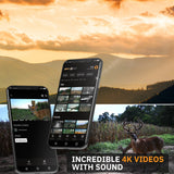 Spypoint FORCE-PRO 30 Megapixel Trail Camera with Lithium Battery Solar Panel Bundle