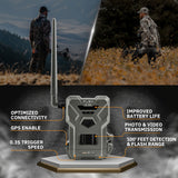 SPYPOINT FLEX-G36 Cellular Trail Camera Bundle: 36MP Photos, 1080p Videos w/Sound, Rechargeable Lith