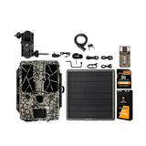Spypoint FORCE-PRO 30 Megapixel Trail Camera with Lithium Battery Solar Panel Bundle