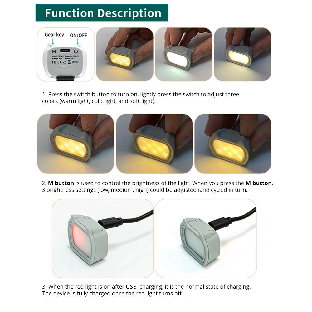 STARTRC Universal Multi-function Magnetic Fill-in light (Open Box)