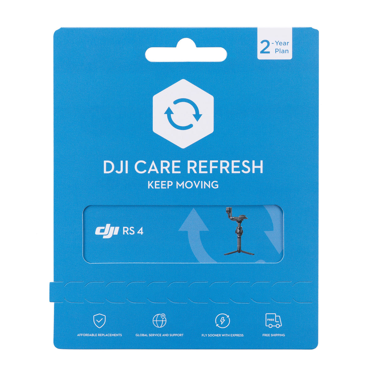DJI Care Refresh 2-Year Plan for DJI RS 4 (Physical Card)
