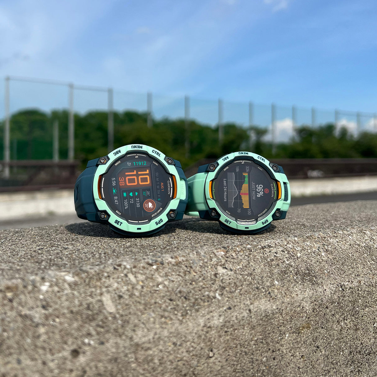 Garmin Instinct 3 45mm AMOLED GPS Smartwatch (Neo Tropic)