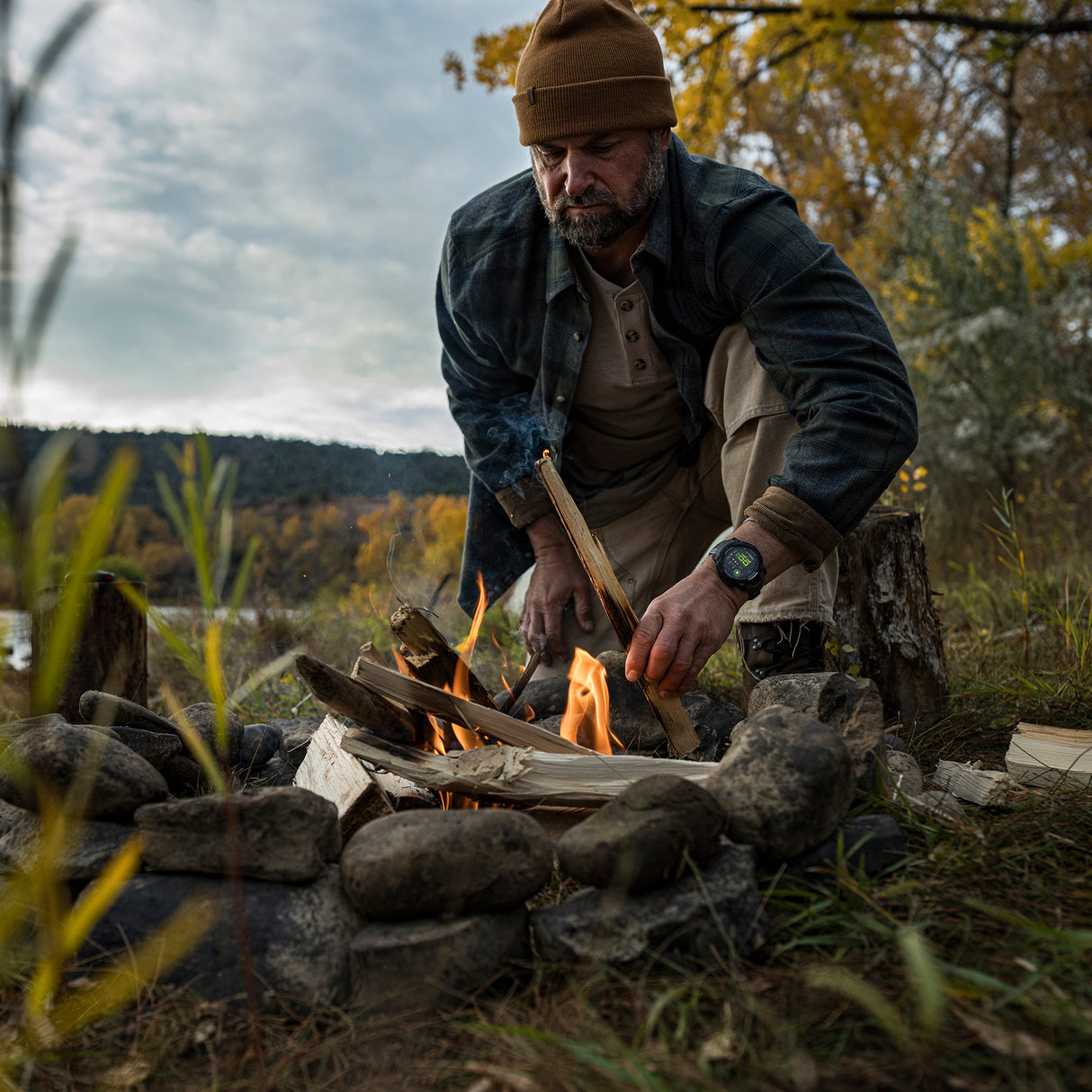 Garmin Instinct 3 - 45mm AMOLED GPS Smartwatch (Black)