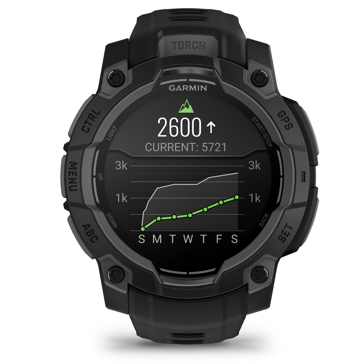 Garmin Instinct 3 - 45mm AMOLED GPS Smartwatch (Black)