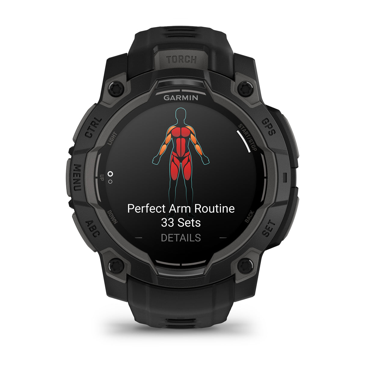 Garmin Instinct 3 - 45mm AMOLED GPS Smartwatch (Black)