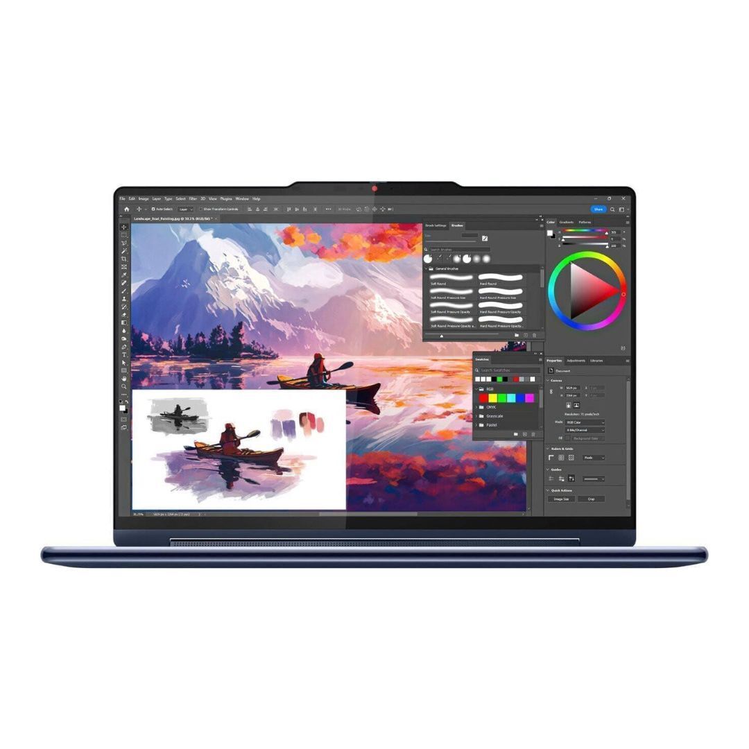 Lenovo Yoga 9i 2-In-1 14-Inch OLED Touch Laptop with Intel Core Ultra 7 155H Processor (Cosmic Blue)