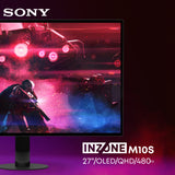 Sony INZONE M10S OLED QHD 1440p 27-Inch Gaming Monitor and Sony Gaming Earbuds Bundle