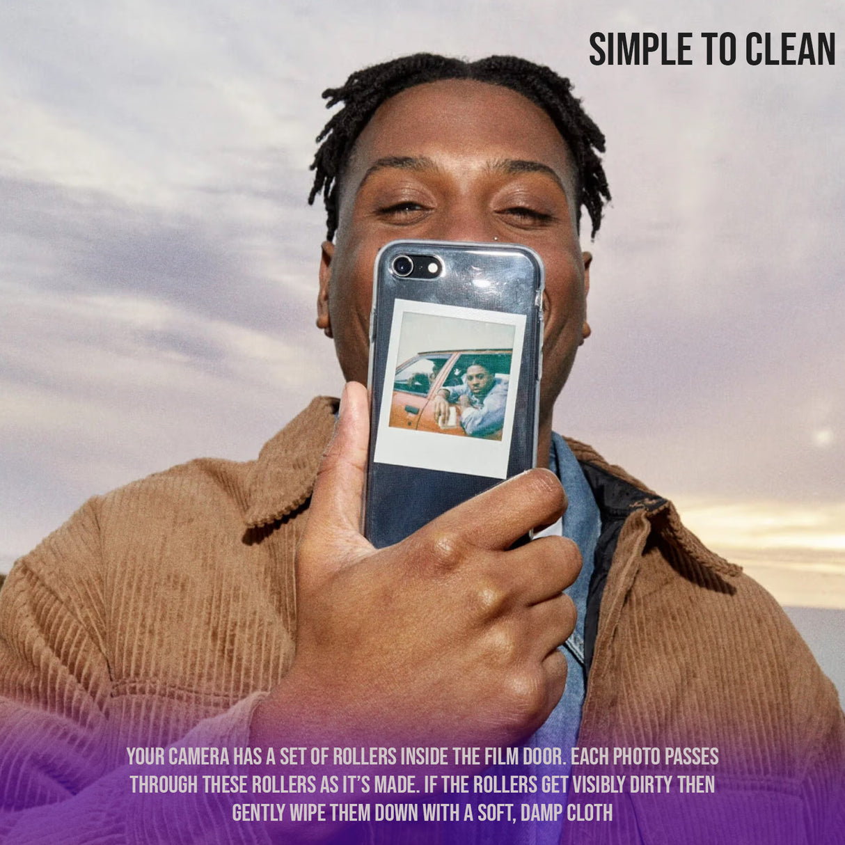 Polaroid GO Color Film (2-Pack) with Focus Camera Instax Film Kit for Fujifilm Mini Bundle