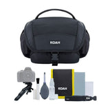 Sony Alpha a6400 Mirrorless Digital Camera with 18-135mm Lens (Black) and Accessories Bundle