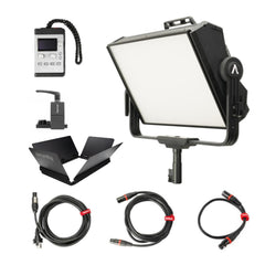 Aputure Nova P300C 300W RGBWW LED Soft Light Panel with Barndoors for Nova P300C LED Panel Bundle