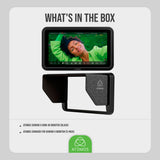 Atomos Shinobi II HDMI 4K Monitor with HDR Touchscreen and Lightweight Design (Black) Bundle