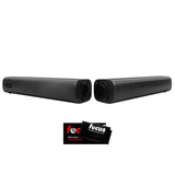 Rocware S22 High-Fidelity Super Volume Bar Speaker and Focus Microfiber Cleaning Cloth Bundle