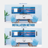 Rocware S22 High-Fidelity Super Volume Bar Speaker and Focus Microfiber Cleaning Cloth Bundle