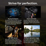 Nikon Z7 II Mirrorless Camera with 24-70mm f4 Lens, Camera Bag and 128GB Memory Card Bundle