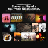 Nikon Z f Mirrorless Camera with 40mm Lens with Shoulder Messenger Camera Bag Bundle