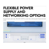 Rocware RT10 Ultra Thin Smart Touch Terminal Controller and Focus Microfiber Cleaning Cloth Bundle