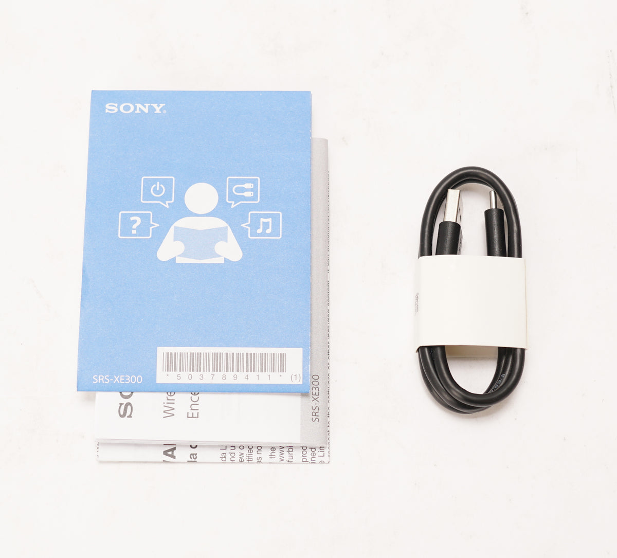 Sony SRS-XE300 X-Series Wireless Portable Bluetooth Speaker (Light Gray) (Used)