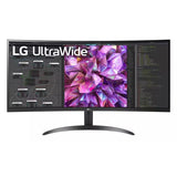 LG 34WQ60C-B 34-Inch Curved UltraWide QHD IPS HDR 10 Monitor with Dynamic Action Sync (Black)