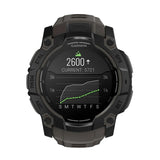 Garmin Instinct 3 50mm GPS Smartwatch with 1.3-Inch AMOLED Display (Black with Charcoal Band)