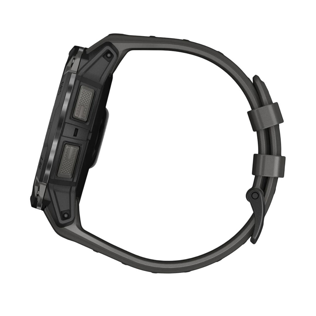 Garmin Instinct 3 50mm GPS Smartwatch with 1.3-Inch AMOLED Display (Black with Charcoal Band)