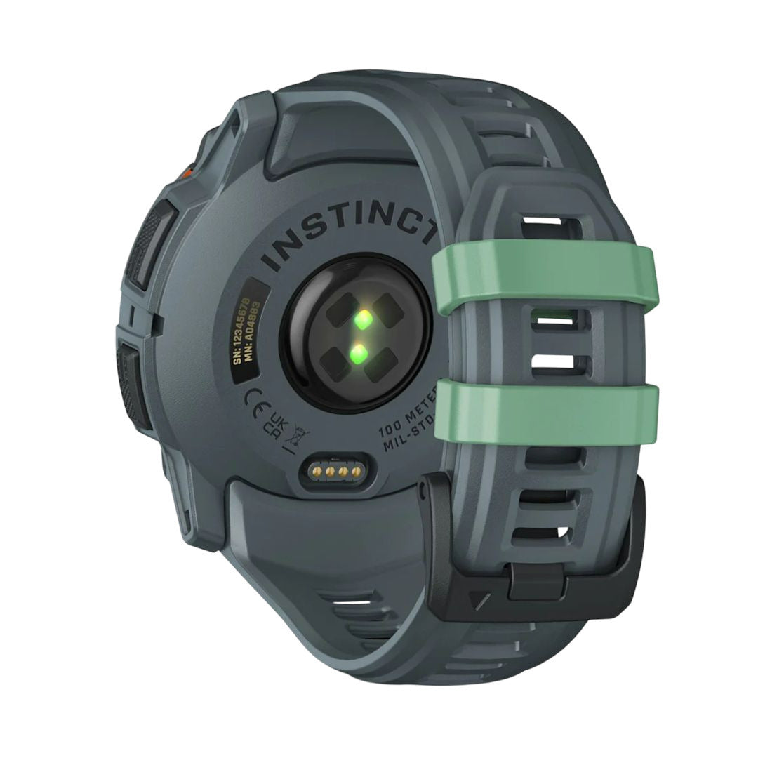 Garmin Instinct 3 50mm GPS Smartwatch with 1.3-Inch AMOLED Display (Neo Tropic with Twilight Band)