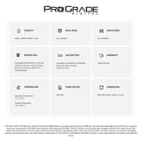 ProGrade Digital SDXC UHS-II V90 300R 256GB Capacity, 300MB/s Read and 250MB/s Write Memory Card