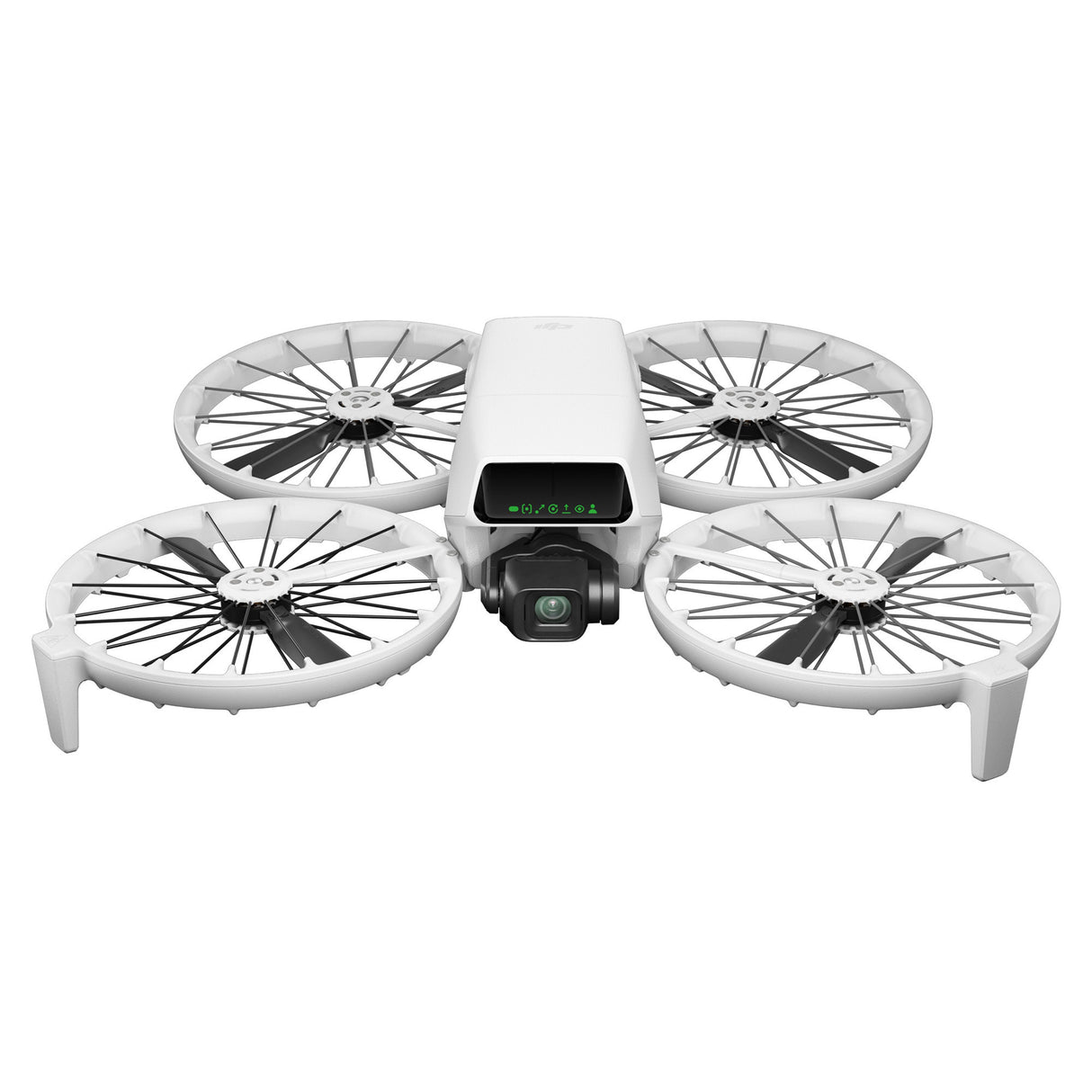 DJI Flip Fly More Combo Camera Drone with DJI RC 2, Extra Batteries, Charging Hub, and Bag (White)