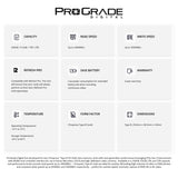 ProGrade Digital 512GB CFexpress 4.0 Type B Gold Memory Card for Mirrorless Cameras Bundle