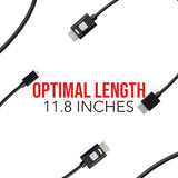 Atomos 4K60 HDR Locking High Speed Full HDMI to HDMI Cable (Black) Bundle