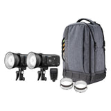 Westcott FJ400 II Strobe 2-Light Backpack Kit with FJ-X3 M Wireless Trigger and 5500K Consistency
