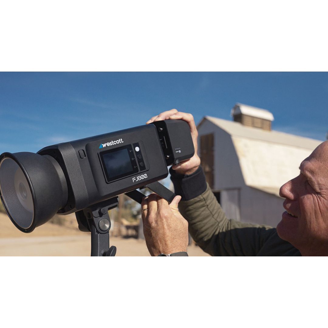 Westcott FJ ProMax AC and DC Battery and Power Adapter for FJ400 II and FJ800 Strobes (Black)