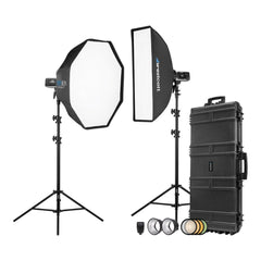 Westcott FJ400 II Strobe 2-Light Hard Case Kit with FJ-X3 S for Sony Cameras (Open Box)