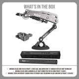 Movmax Blade Arm for DJI Pocket 3, Insta 360, and GoPro HERO 12 Cameras and Hoop Connector Bundle