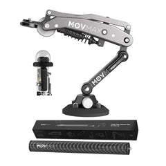 Movmax Blade Arm for DJI Pocket 3, Insta 360, and GoPro HERO 12 Cameras and Extension Tube Bundle