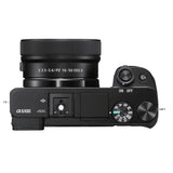 Sony Alpha a6100 24.2MP APS-C Mirrorless Lens Camera with 16-50mm F3.5-5.6 OSS II Lens (Black)