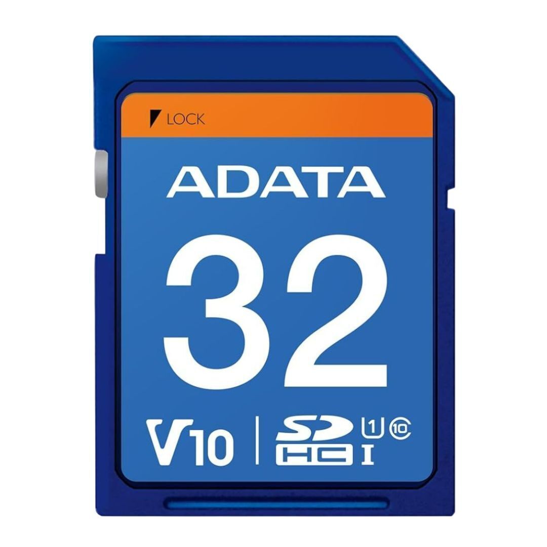 ADATA Premier 32GB SDHC UHS-I U1 Waterproof Shockproof Anti-Static Memory Card for Digital Cameras