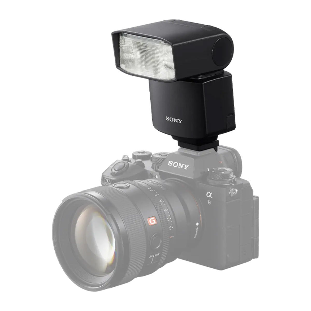 Sony Alpha HVL-F46RMA External Flash with Wireless Remote Control and GN461 Power