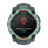 Garmin Instinct 3 50mm GPS Smartwatch with 1.3-Inch AMOLED Display (Neo Tropic with Twilight Band)