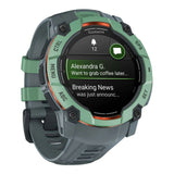 Garmin Instinct 3 50mm GPS Smartwatch with 1.3-Inch AMOLED Display (Neo Tropic with Twilight Band)