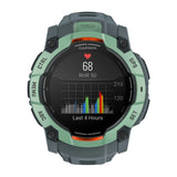 Garmin Instinct 3 50mm GPS Smartwatch with 1.3-Inch AMOLED Display (Neo Tropic with Twilight Band)