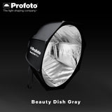 Profoto Beauty Dish for Portraits and Fashion with Speedring and Circular Front Edge (Gray) Bundle