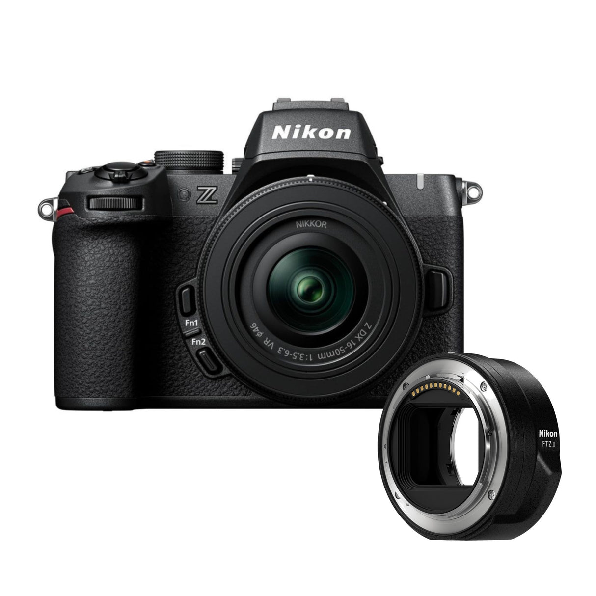 Nikon Z50 II 20.9 MP DX-Format Lightweight and Compact Mirrorless Camera with 16-50mm Lens Bundle